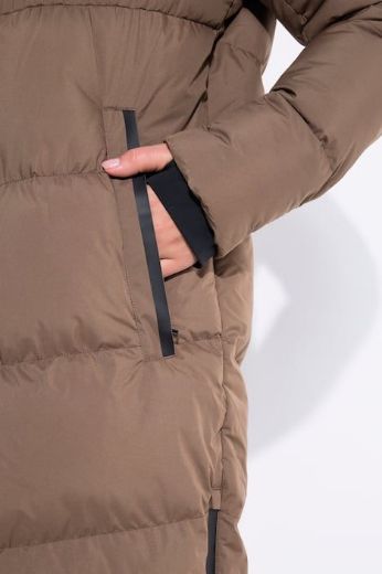 Plus size veliki brojevi Jakna prošivena dužeg kroja za punije