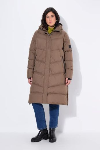 Plus size veliki brojevi Jakna prošivena dužeg kroja za punije