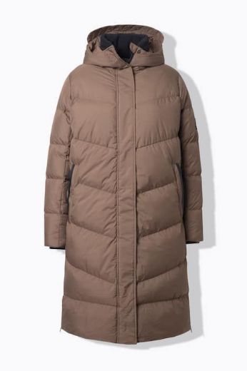 Plus size veliki brojevi Jakna prošivena dužeg kroja za punije