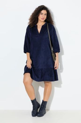 Plus size veliki brojevi Haljina 3/4 rukava za punije