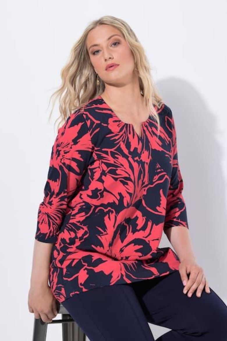 Plus size veliki brojevi Majica 3/4 rukava za punije