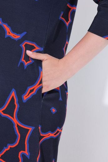 Plus size veliki brojevi Haljina 3/4 rukava za punije