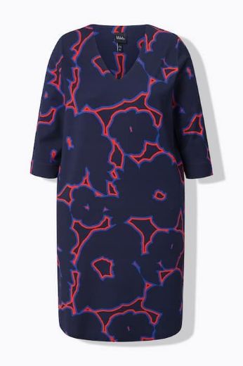 Plus size veliki brojevi Haljina 3/4 rukava za punije
