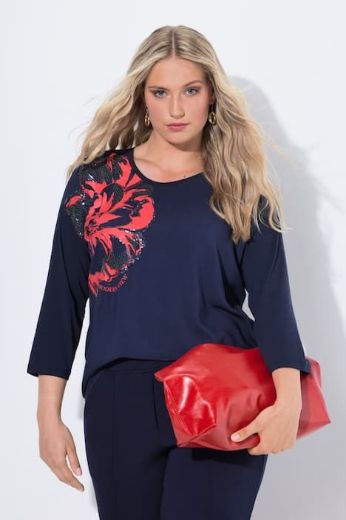 Plus size veliki brojevi Majica 3/4 rukava za punije