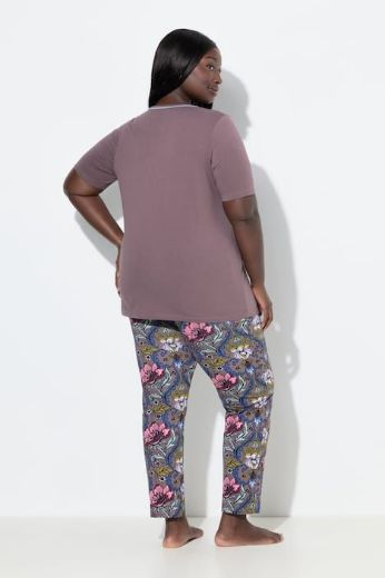 Plus size veliki brojevi Pidžama kratkih rukava za punije