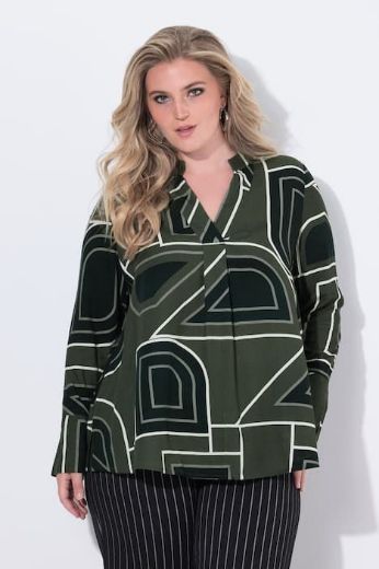 Plus size veliki brojevi Tunika 3/4 rukava za punije