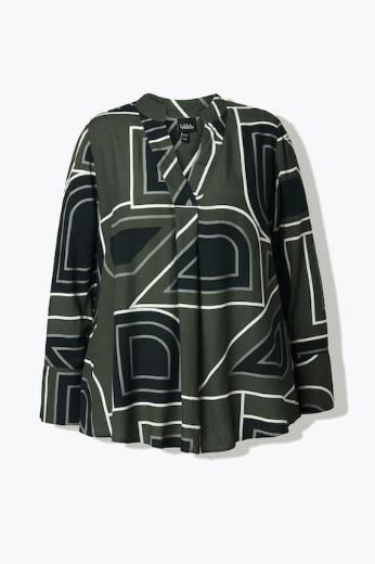 Plus size veliki brojevi Tunika 3/4 rukava za punije