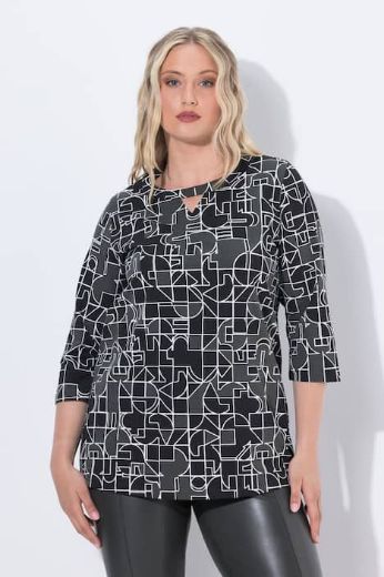 Plus size veliki brojevi Majica 3/4 rukava za punije