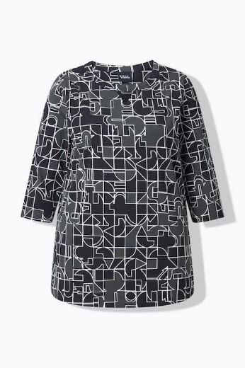 Plus size veliki brojevi Majica 3/4 rukava za punije