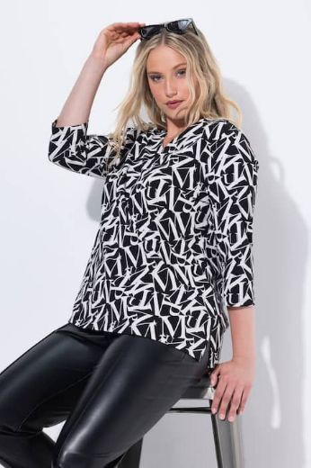 Plus size veliki brojevi Majica 3/4 rukava za punije