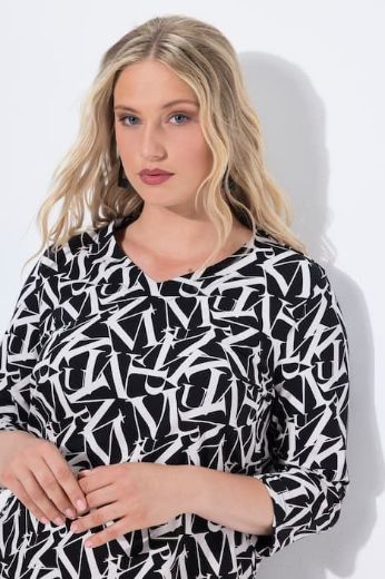 Plus size veliki brojevi Majica 3/4 rukava za punije