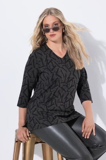 Plus size veliki brojevi Majica 3/4 rukava za punije