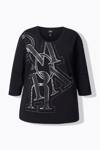 Plus size veliki brojevi Majica 3/4 rukava za punije