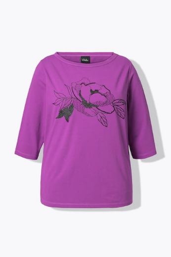 Plus size veliki brojevi Majica 3/4 rukava za punije