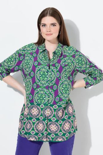 Plus size veliki brojevi Košulja dugih rukava za punije