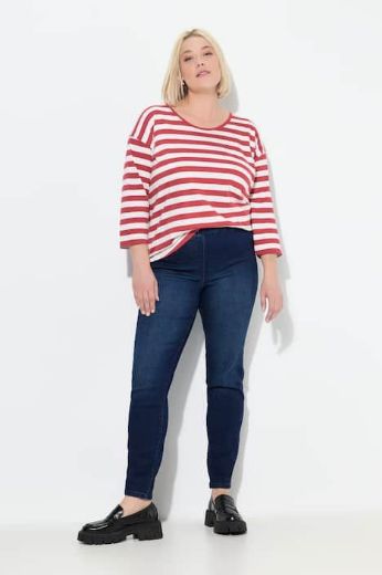 Plus size veliki brojevi Traperice uskih nogavica za punije