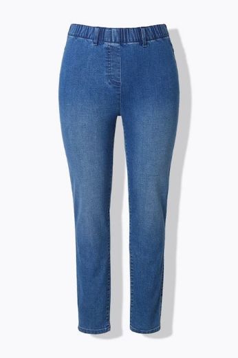 Plus size veliki brojevi Traperice uskih nogavica za punije