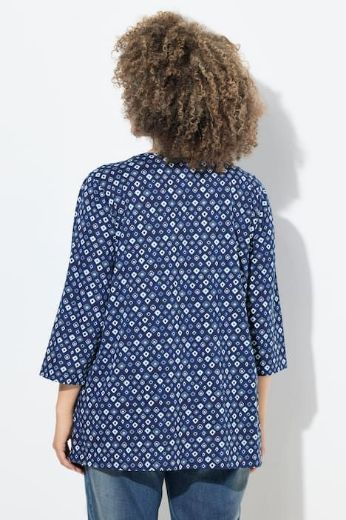 Plus size veliki brojevi Majica 3/4 rukava A kroja za punije
