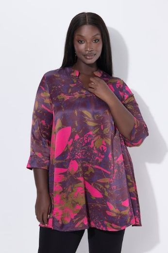 Plus size veliki brojevi Tunika 3/4 rukava za punije