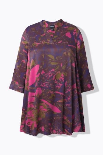 Plus size veliki brojevi Tunika 3/4 rukava za punije