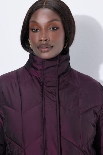 Plus size veliki brojevi Jakna prošivena dužeg kroja za punije