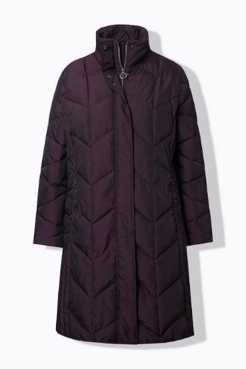 Plus size veliki brojevi Jakna prošivena dužeg kroja za punije