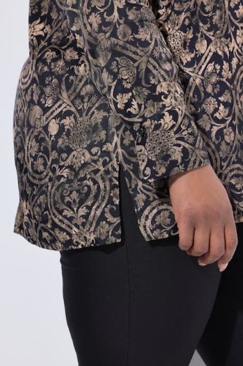 Plus size veliki brojevi Bluza elegantna dugih rukava za punije