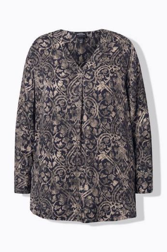 Plus size veliki brojevi Bluza elegantna dugih rukava za punije