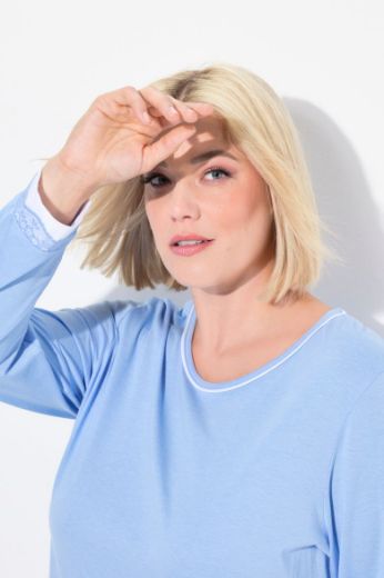 Plus size veliki brojevi Pidžama s dodatkom ukrasne čipke za punije