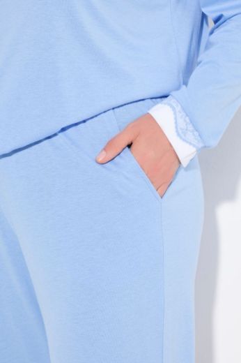 Plus size veliki brojevi Pidžama s dodatkom ukrasne čipke za punije