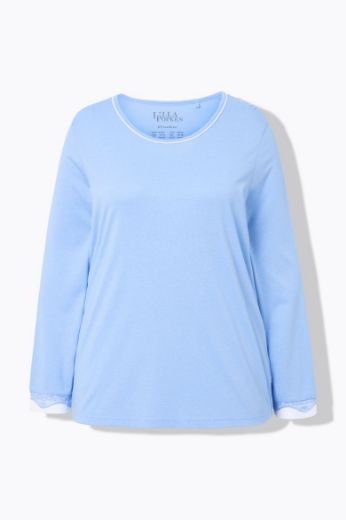 Plus size veliki brojevi Pidžama s dodatkom ukrasne čipke za punije