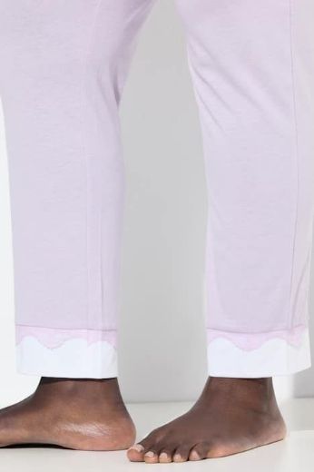 Plus size veliki brojevi Pidžama s dodatkom ukrasne čipke za punije