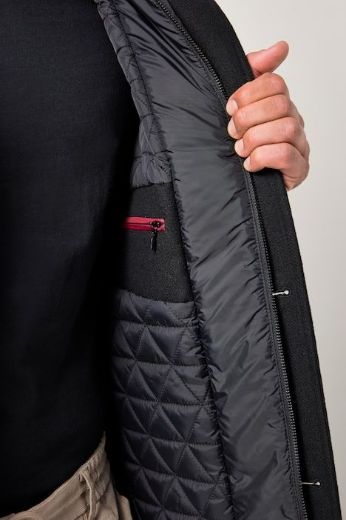 Plus size veliki brojevi Jakna od mješavine vune vodootporna za punije