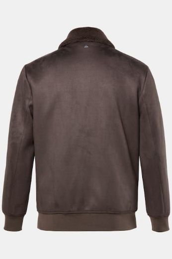 Plus size veliki brojevi Jakna imitacija kože podstavljena za punije