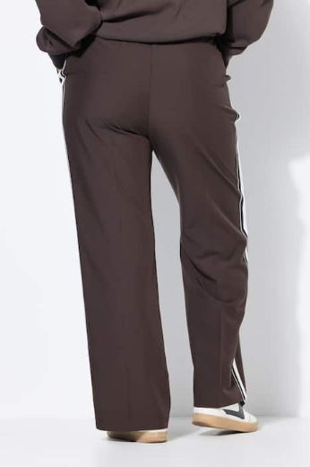 Plus size veliki brojevi Hlače elastičnog struka širokih nogavica za punije