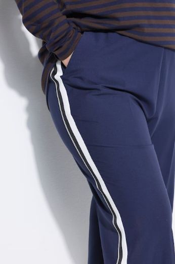 Plus size veliki brojevi Hlače elastičnog struka širokih nogavica za punije