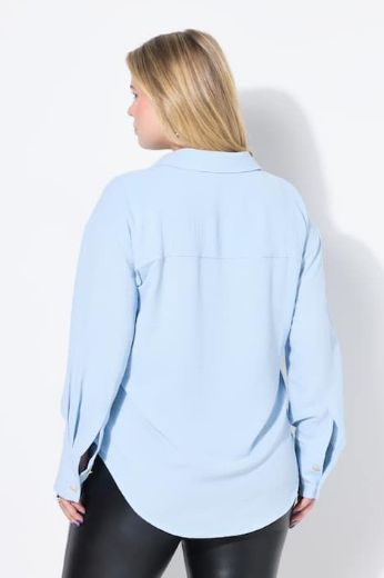 Plus size veliki brojevi Košulja dugih rukava šireg kroja za punije