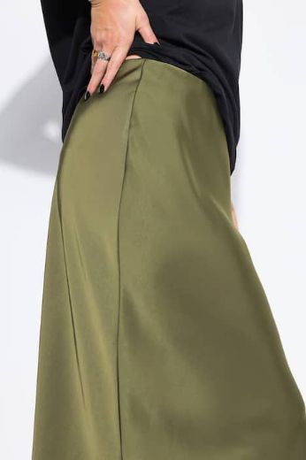 Plus size veliki brojevi Suknja midi A kroja za punije