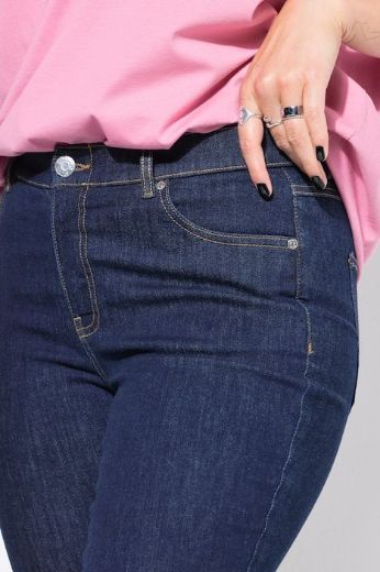 Plus size veliki brojevi Traperice uskih nogavica za punije