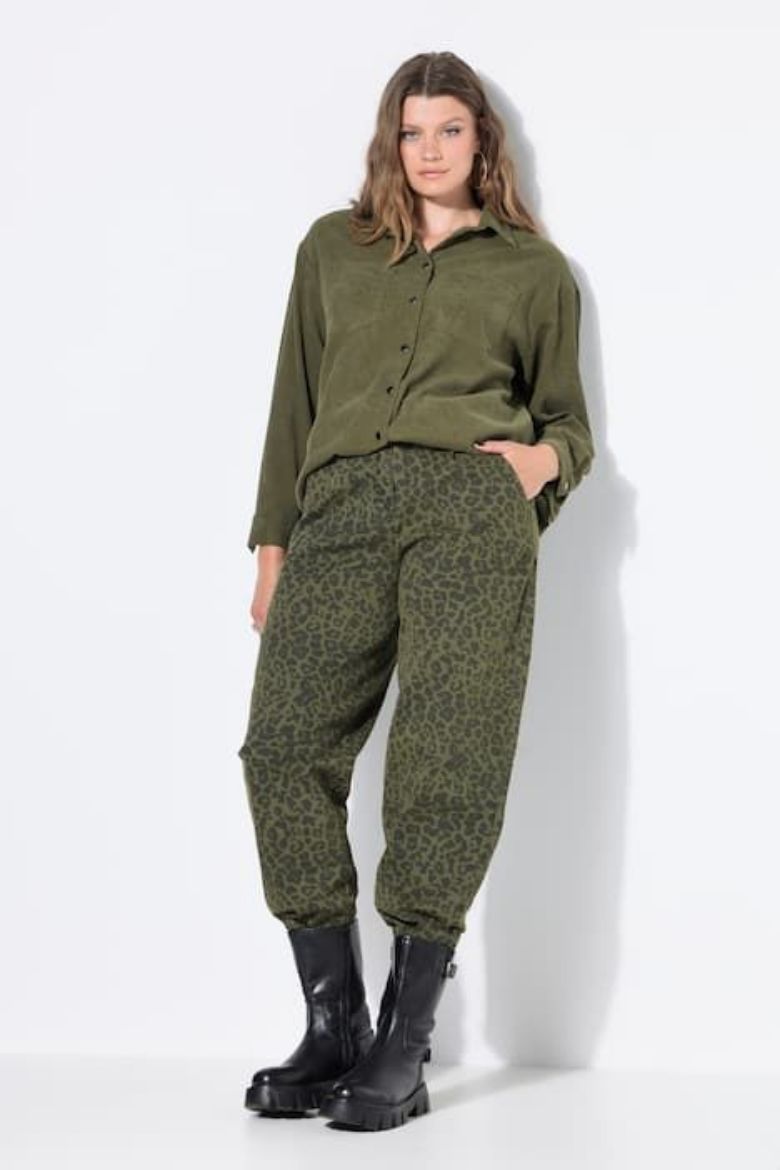 Plus size veliki brojevi Hlače širokih nogavica za punije