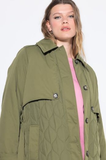 Plus size veliki brojevi Kaput dužeg kroja za punije