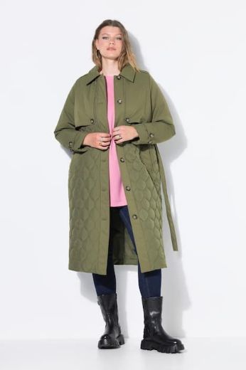 Plus size veliki brojevi Kaput dužeg kroja za punije