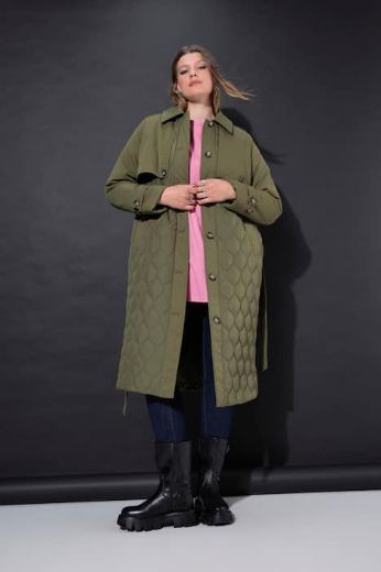 Plus size veliki brojevi Kaput dužeg kroja za punije