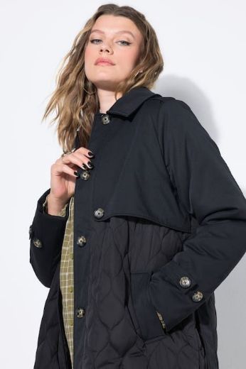 Plus size veliki brojevi Kaput dužeg kroja za punije