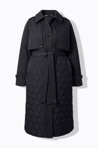 Plus size veliki brojevi Kaput dužeg kroja za punije