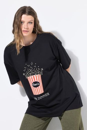 Plus size veliki brojevi Majica kratkih rukava šireg kroja za punije