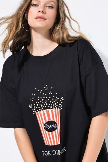 Plus size veliki brojevi Majica kratkih rukava šireg kroja za punije