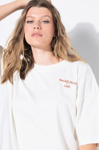 Plus size veliki brojevi Majica kratkih rukava šireg kroja za punije