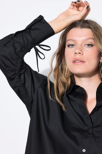 Plus size veliki brojevi Košulja dugih rukava šireg kroja za punije
