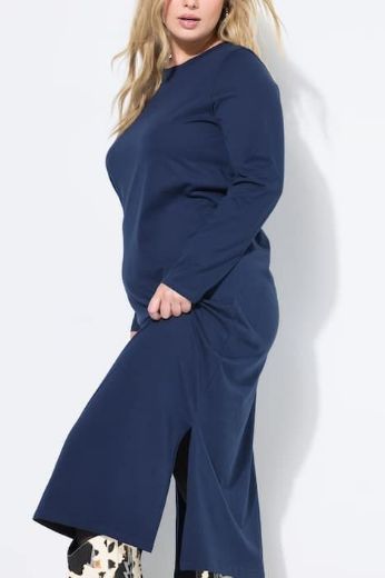 Plus size veliki brojevi Haljina dugih rukava za punije